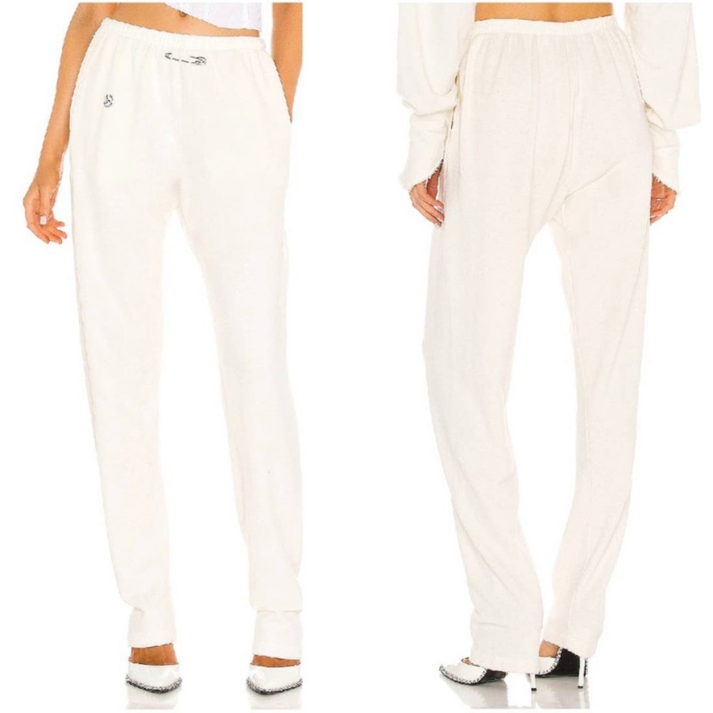 Revolve SAMI MIRO VINTAGE jogger Sweats in White size Small